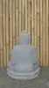  Product image 3 of the product “Seated Buddha made of Riverstone in Dhyana position - gesture of meditation, 59cm height, natural ”
